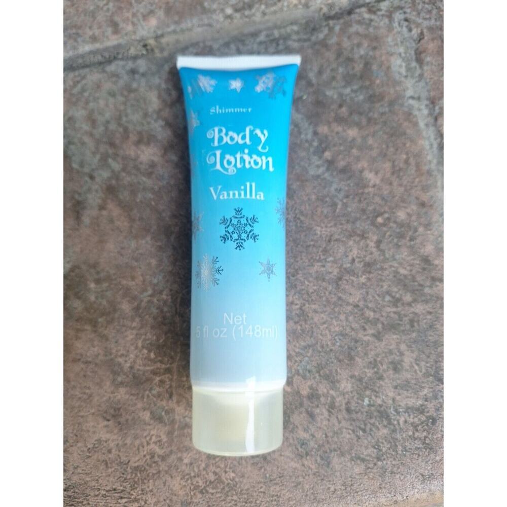 shimmer body lotion. Vanilla 5 Oz